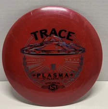 Streamline Plasma Trace- Disc Golf Distance Driver: Red (174g)