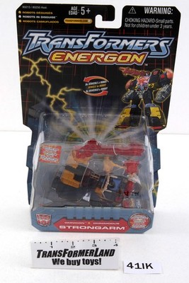 Strongarm Sealed MISB MOSC Energon Energon Transformers