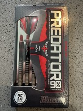 Harrows Predator 90% Tungsten Steel Tip Darts Set 25g 