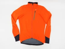 Velocio Men's Medium Signature Softshell Fire Red Winter Cycling Jacket