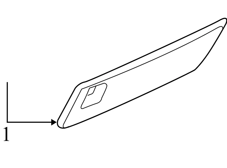 99-06 Chevrolet Silverado GMC Sierra 1500 2500 3500 Glove Box Used 15807880 OEM - Image 2 of 4