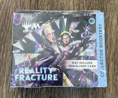 MTG Reality Fracture Collector Booster Box 12 Packs English Factory Sealed - product listing photo