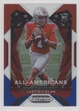 2021 Panini Prizm Draft Picks All-American Red White & Blue Justin Fields 11sd
