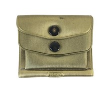 Vtg Vernco USA Vinyl Compact Wallet 2 Snaps 2 Pockets 3.5 x 3" Feed Store Promo