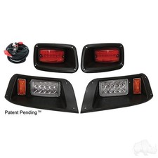 Red Hawk OEM LED Light Kit LGT-354L For EZGO TXT Golf Carts 96-13 12V Night