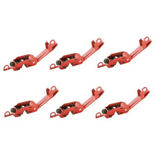 6 Pack Master Lock 493B Grip Tight Circuit Breaker Lockout Standard Toggle