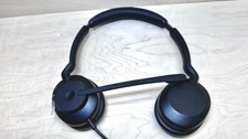 Jabra Wired USB Headset On-Ear with Boom Mic Black