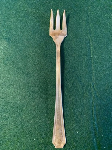 Gorham Sterling Silver Small Serving Fork 5⅜” – Plain Handle – 20g, Lot Of 2