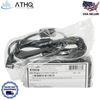Cisco CP-PWR-CUBE-4 Power Cube 4 Power Supply for 8800 8900 9900 IP Phone NEW