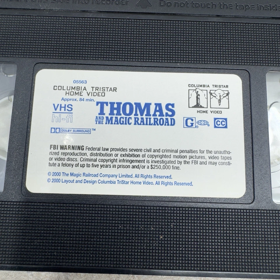 Thomas And The Magic Railroad Sealed Promo Clamshell VHS - Image 2 of 3