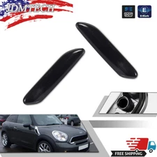 For Mini Cooper Countryman 12-17 R60 R61 Smoke Fender Side Marker Light Housings
