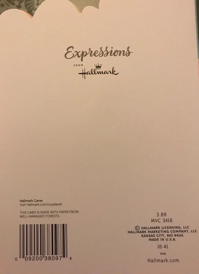 Mom, Mothers Day Card, From Child, Lady Bugs, Glitter Flower, Greeting Card - Image 3 of 3