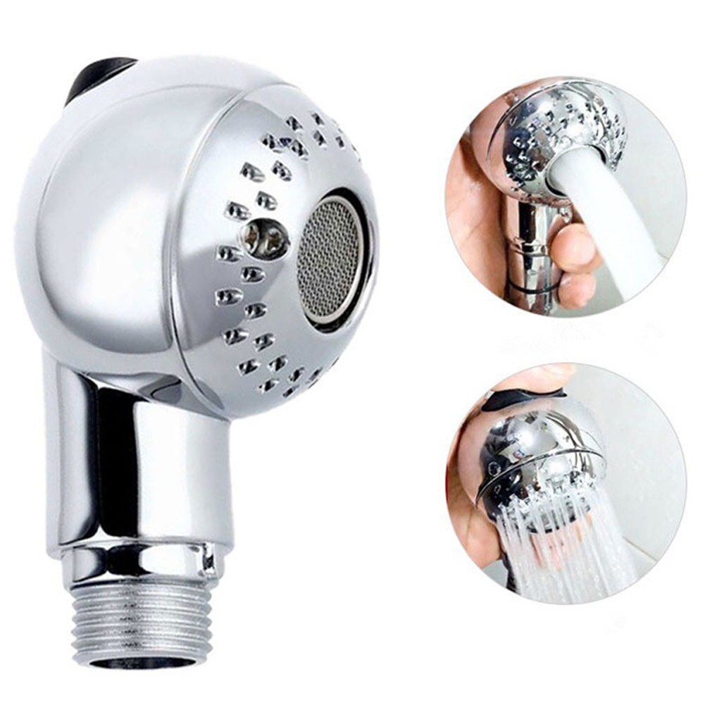 Electroplated Sprayer Filter Head for Hairdressing Shower Stylish Finish
