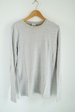 SNS Herning wool sweater, light grey, S