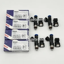 4Pcs Fuel Injectors 52lb 550cc Bosch Fits For EV14 Audi A4 Golf Jetta Passat NEW