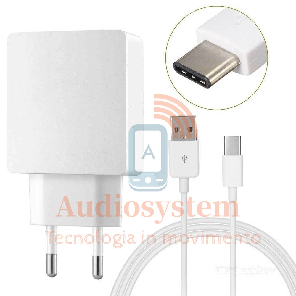Caricabatterie Rete ORIGINALE Huawei SuperCharge 22.5W 4.5A Cavo 5A Type-C Per Caricabatterie Rete ORIGINALE Huawei SuperCharge 22.5W 4.5A Cavo 5A Type-C Per