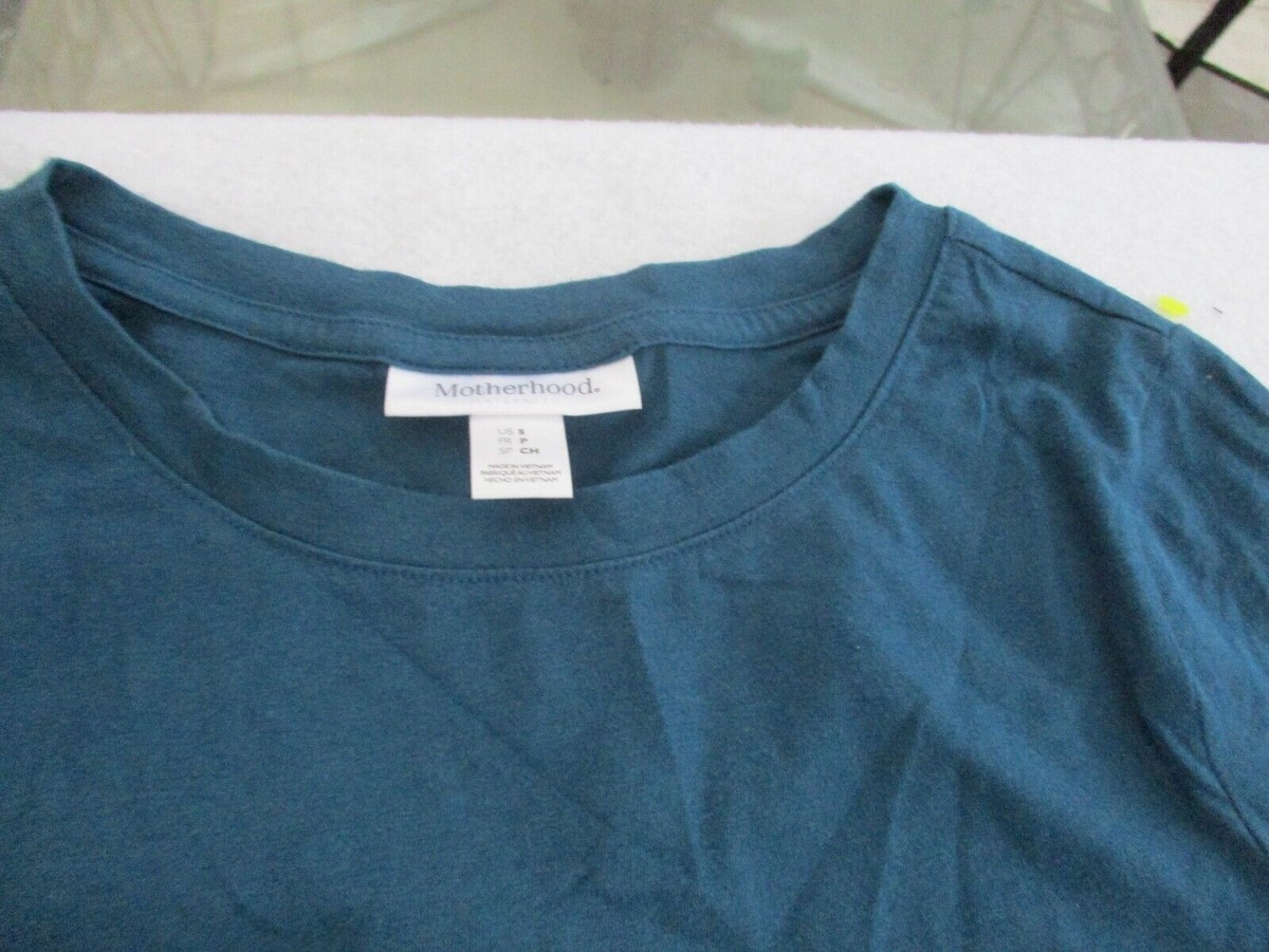 Motherhood maternity blue T-Shirt Sz S | eBay