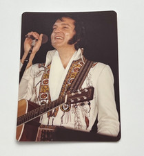 ELVIS PRESLEY ORIGINAL VINTAGE KODAK PHOTO ANAHEIM NOV 30 1976 STAMPED