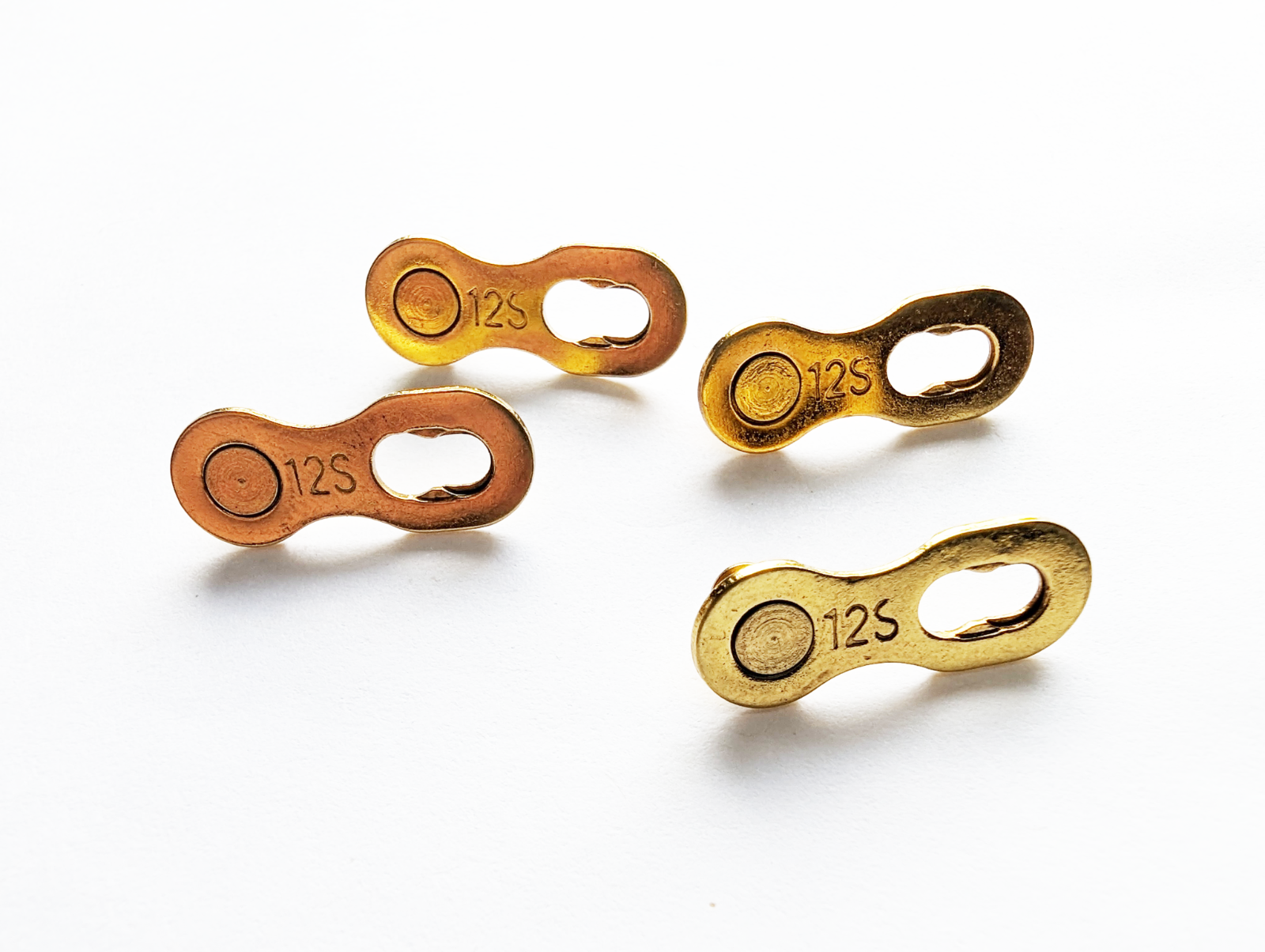 Fahrrad Kettenschloss 12-fach - 4 Paar Stahl Verbinder Für Mountainbike/Rennrad