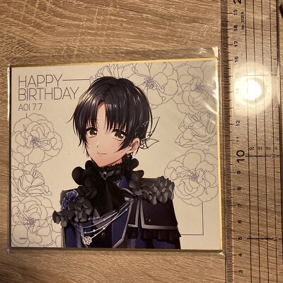 D4DJ Groovy Mix Aoi Miyake Shikishi Art Board