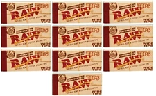 10x Raw Filter Tips Perforated Wide Tips 50 Count x 10 PKS FREE USA SHIPPING!