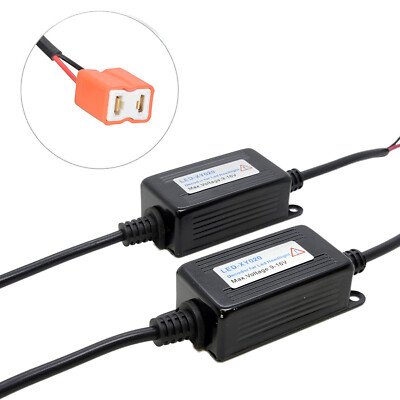 G4 AUTOMOTIVE 2x H7 CANBUS LED Decoder HID Error Free Anti-Flickering Resistor