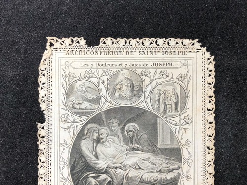 Canivet & Image Pieuse & Prière & Ancienne & Bible & Liturgie & Sainte N°63 - Photo 2 sur 6