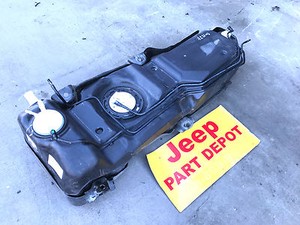 RERPRO Locking Gas Cap Cover For 2007-2018 Jeep Wrangler JK - Black Aluminum Alloy Fuel Filler Door