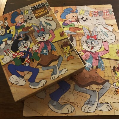 Looney Toons Bugs Bunny Puzzle - 100 Pieces - Complete 4609-43