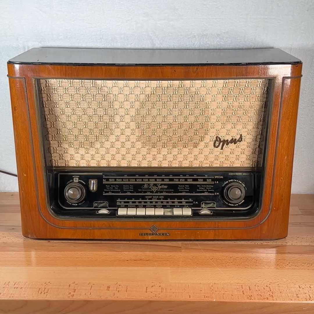 Telefunken OPUS 55 Hifi-System Broadcast Receiver - Western