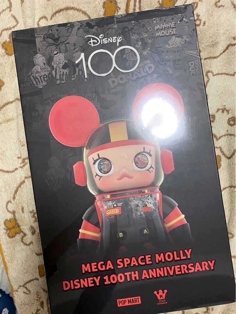 POP MART MEGA Collection 400% SPACE MOLLY DISNEY 100th POP MART MEGA Collection 400% SPACE MOLLY DISNEY 100th