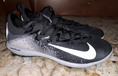 NIKE Lunar Vapor Ultrafly Elite Black Baseball Spikes Cleats NEW