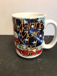 marine mom coffee mug