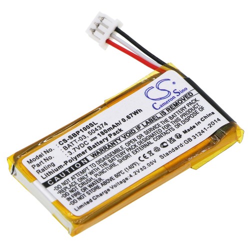 BATTERIE 180mAh Type 504374 BATT-03 For Sennheiser Dw Pro 2 - Photo 2 sur 5