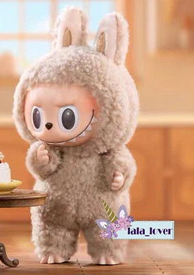 POP MART Labubu The Monsters Etciting Macaron Plüschtier Serie Jalousiebox - Bild 12 von 16