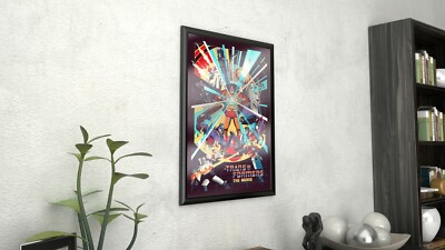 Transformers: The Movie Framed Acrylic/Plexiglass Movie Poster