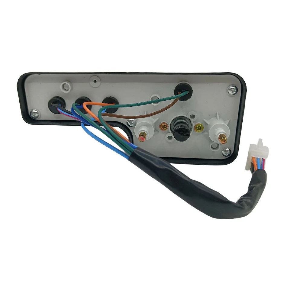 Velocímetro Moto para Honda XLR125 NXR XL250 Digital LED LCD Odómetro Foto 3 de 4