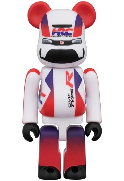 MEDICOM TOY BE@RBRICK Honda Racing eMS 2 шт. набор 100% Civic Type R HRCeMS ЯПОНИЯ - Изображение 3 из 4