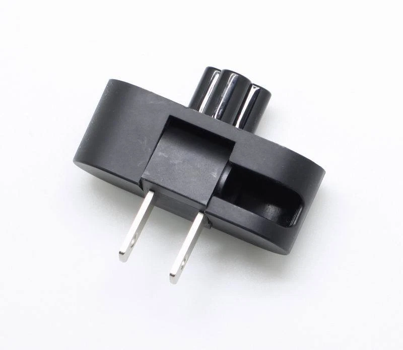 Adaptador de corriente plegable cargador de enchufe de 3 a 2 pines EE. UU. para Dell XPS13 XPS 13 2015   Foto 3 de 4
