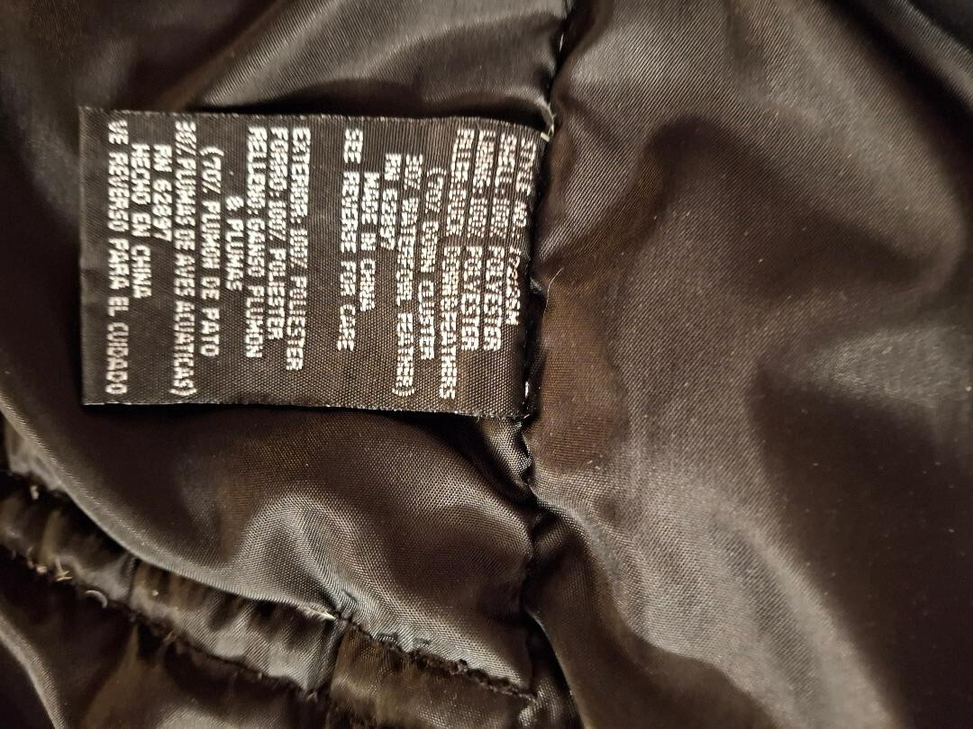 First Down Medium White Puffer Jacket - image 13