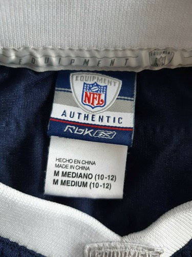 San Diego Chargers Jersey #21 Tomlinson Reebok Blue Shirt Size Boys M NFL - Picture 8 of 10