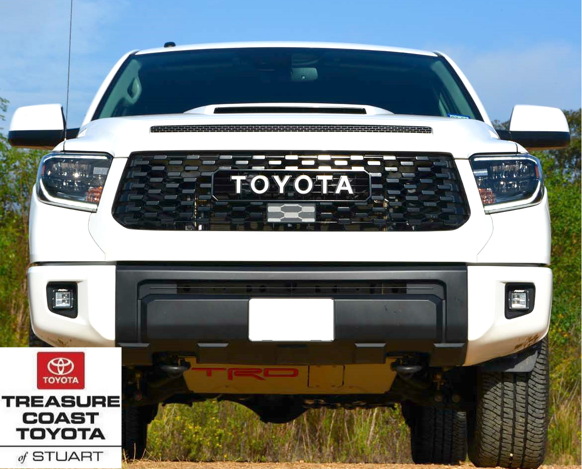 TRD NEW OEM 14-21 TOYOTA TUNDRA & SEQIOUA TRD PRO FRONT SKID PLATE RED