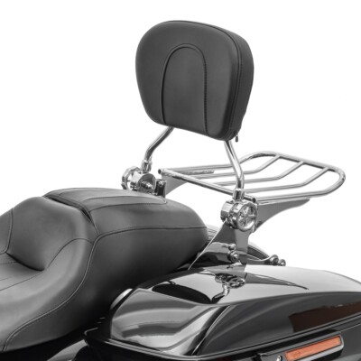 Kit Di Clip Per Portapacchi Sissy Bar Con Montaggio Rotativo Staccabile + Staffa Di Montaggio Piastra Laterale Passacavo Adatto Per Harley Touring Sportster Touring Electra Street Glide Road King - 8