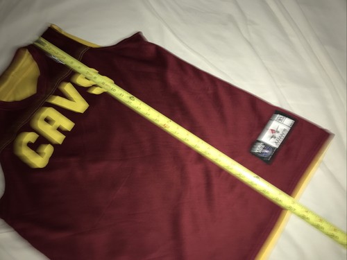 TEAM NBA YOUTH CLEVELAND CAVALIERS CAV’S # 0 SLEEVELESS JERSEY REVERSIBLE SZ XL - Picture 7 of 12