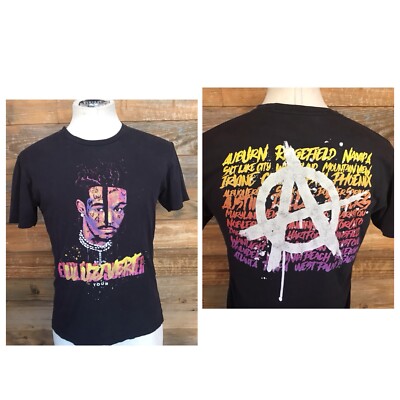 Lil Uzi Vert Shirt Adult S/M Black Endless Summer Tour Rap Hip Hop