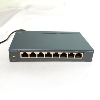 TP-Link TL-SG108 8-Port Gigabit Desktop Ethernet Network Switch Unmanaged