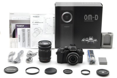 [MINT / W Lens] 4220 shots! Olympus OM-D E-M10 Mark II 14-42mm 40-150mm JAPAN