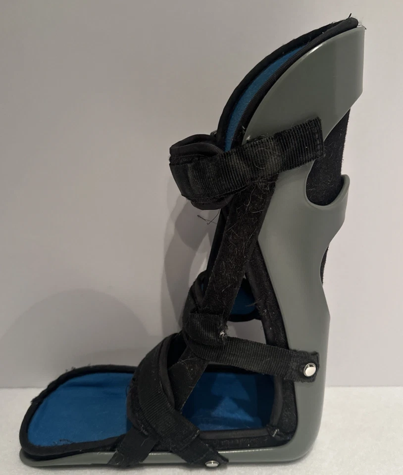 Alpha Medical Plantar Fasciitis Adjustable Night Splint Black Padded - Image 2 of 4