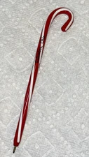 Vintage COLUMBUS, OHIO Franklin Candy Co. Candy Cane Ink Pen 1960s Rare