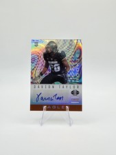 Davion Taylor 2020 Panini Illusions RC Rookie Signs Auto Orange SP #RS38